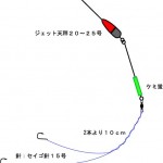 アナゴ 仕掛け