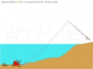 タコの釣り方